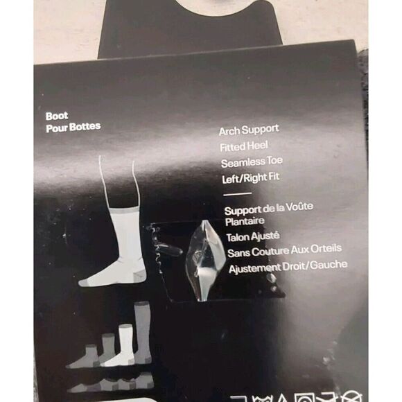 Under Armour 1292832 UA Hitch All Season Cushioned Boot Socks Heather Gray(8-12) - Picture 4 of 8